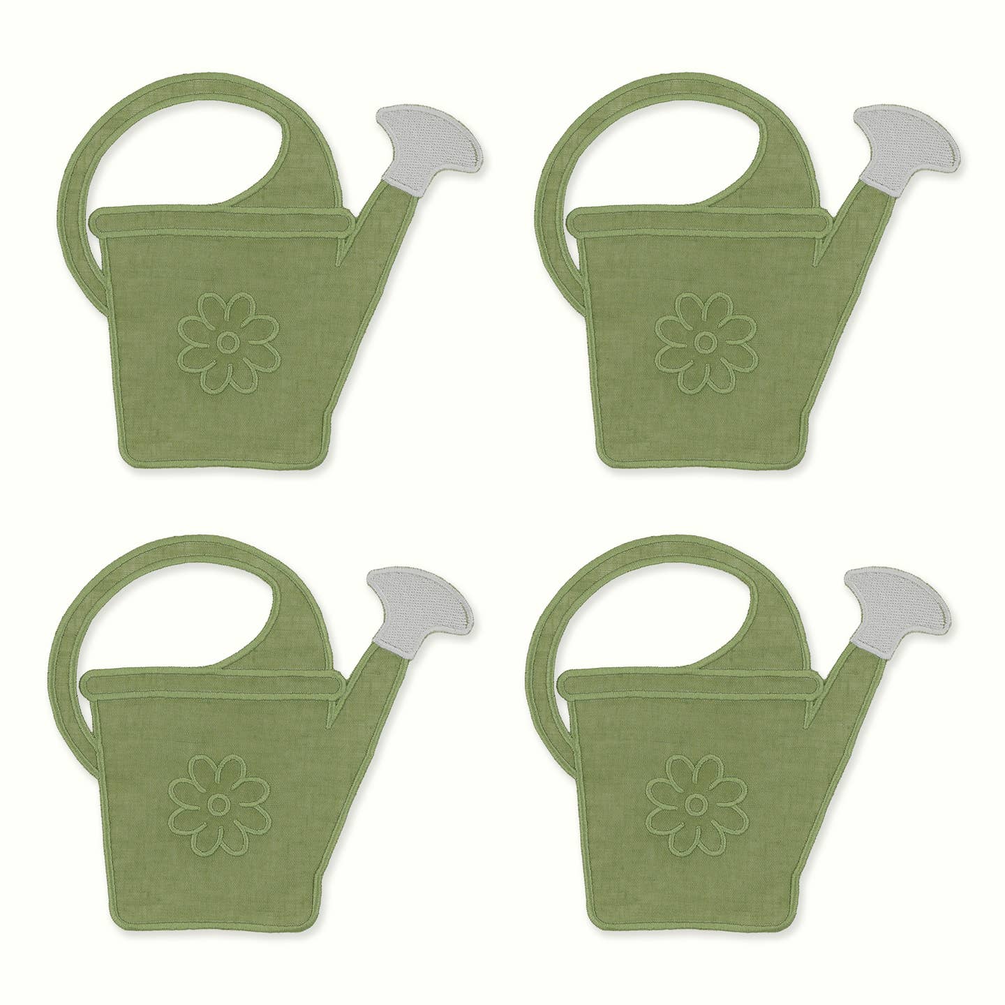 Watering Can Cocktail Napkins, Set of 4