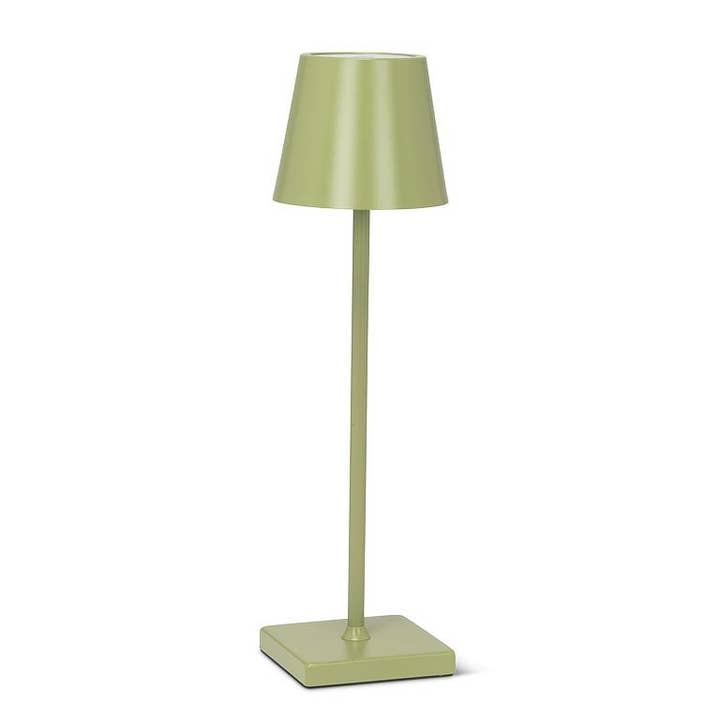 Amory LED Wireless Table Lamp, Avocado