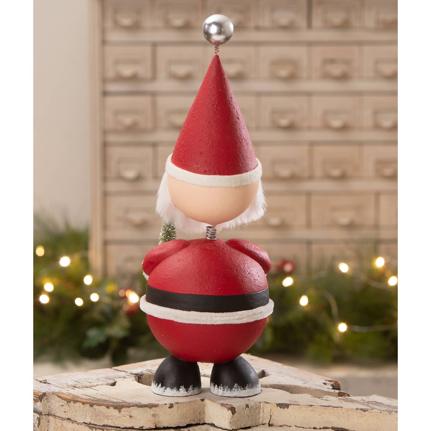 Jingle Bobble Santa Container