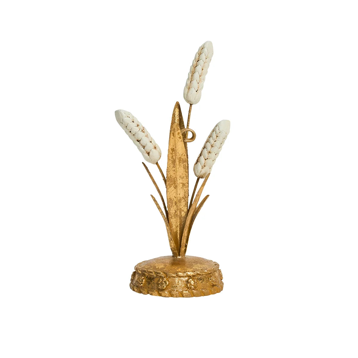 Juliska Forest Walk Wheat Place Card Holder, Gold