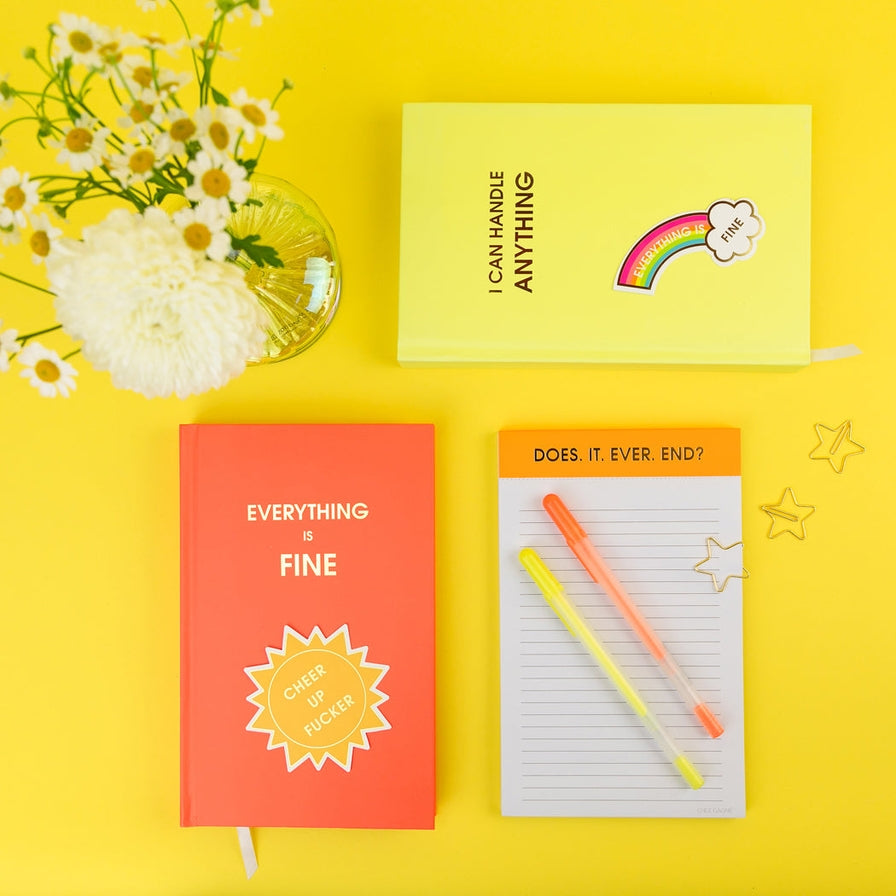 Lined Notepad, Does It Ever End