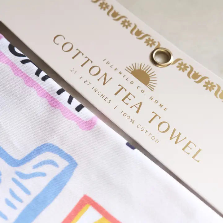 Sea La Vie Tea Towel
