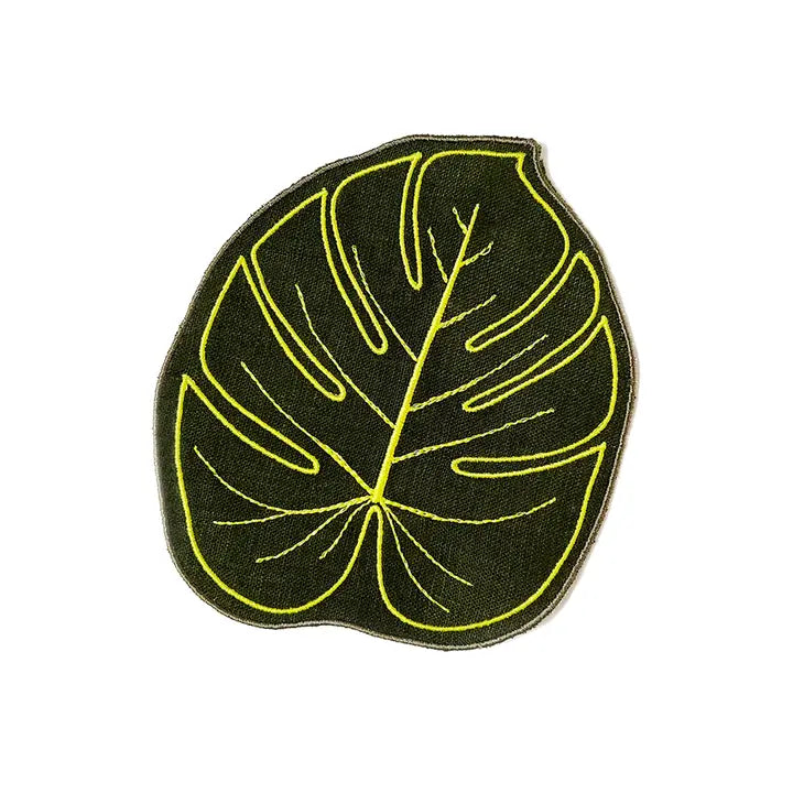 Monstera Leaf Cocktail Napkins, Set of 4