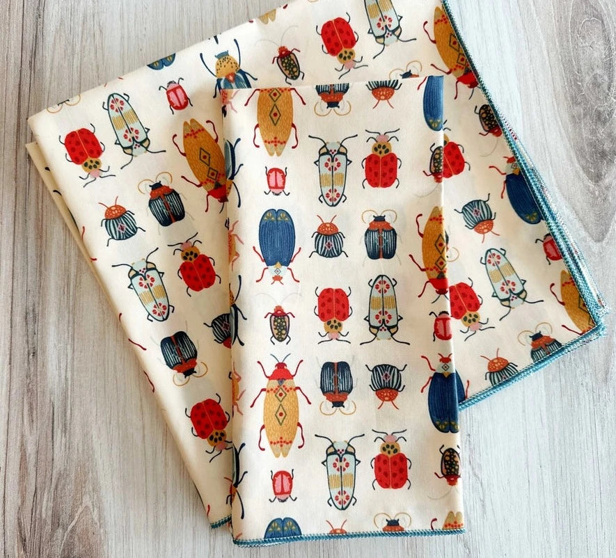 Crawling Critters Napkins, Set of 4