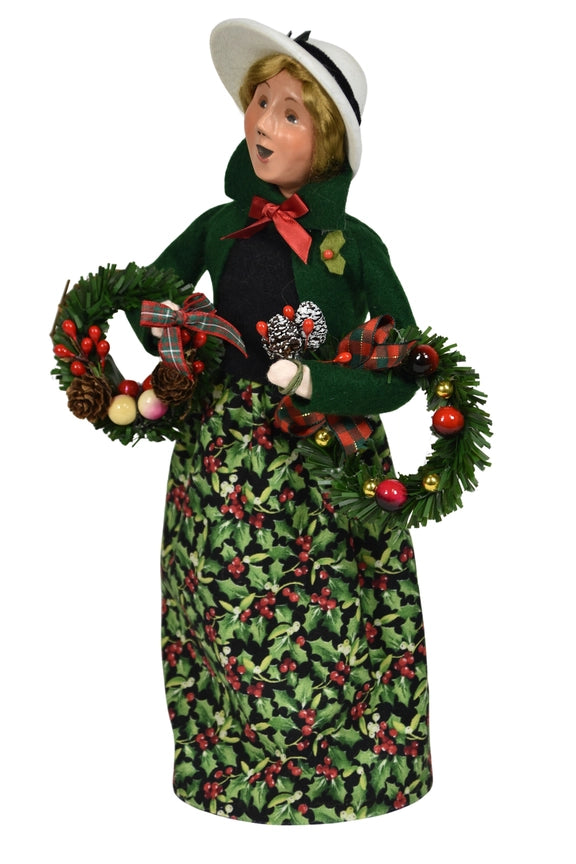 Byers Choice Holly Wreathmaker
