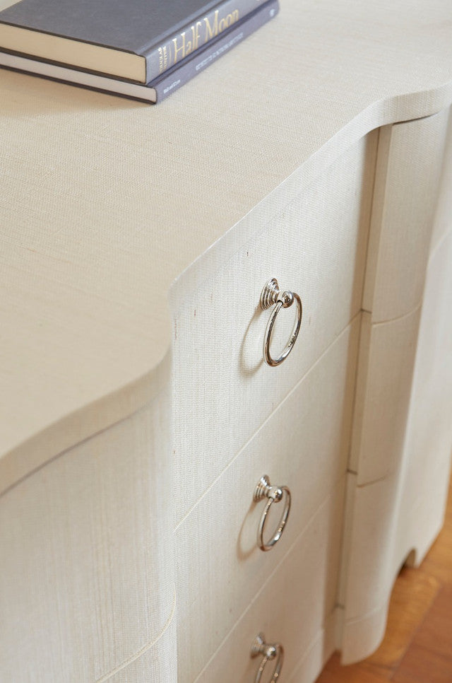 Bardot Large 3-Drawer Dresser, Canvas Cream