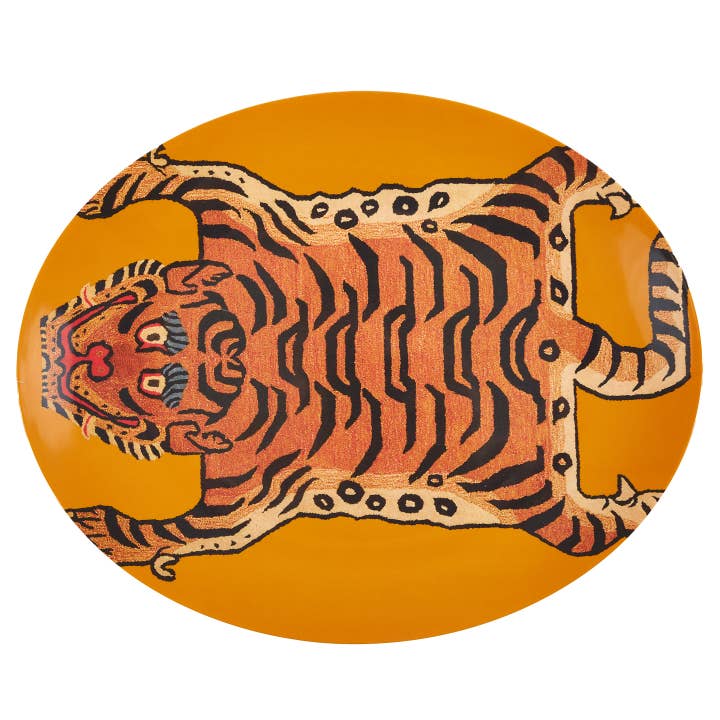 Tibetan Tiger Melamine Tray