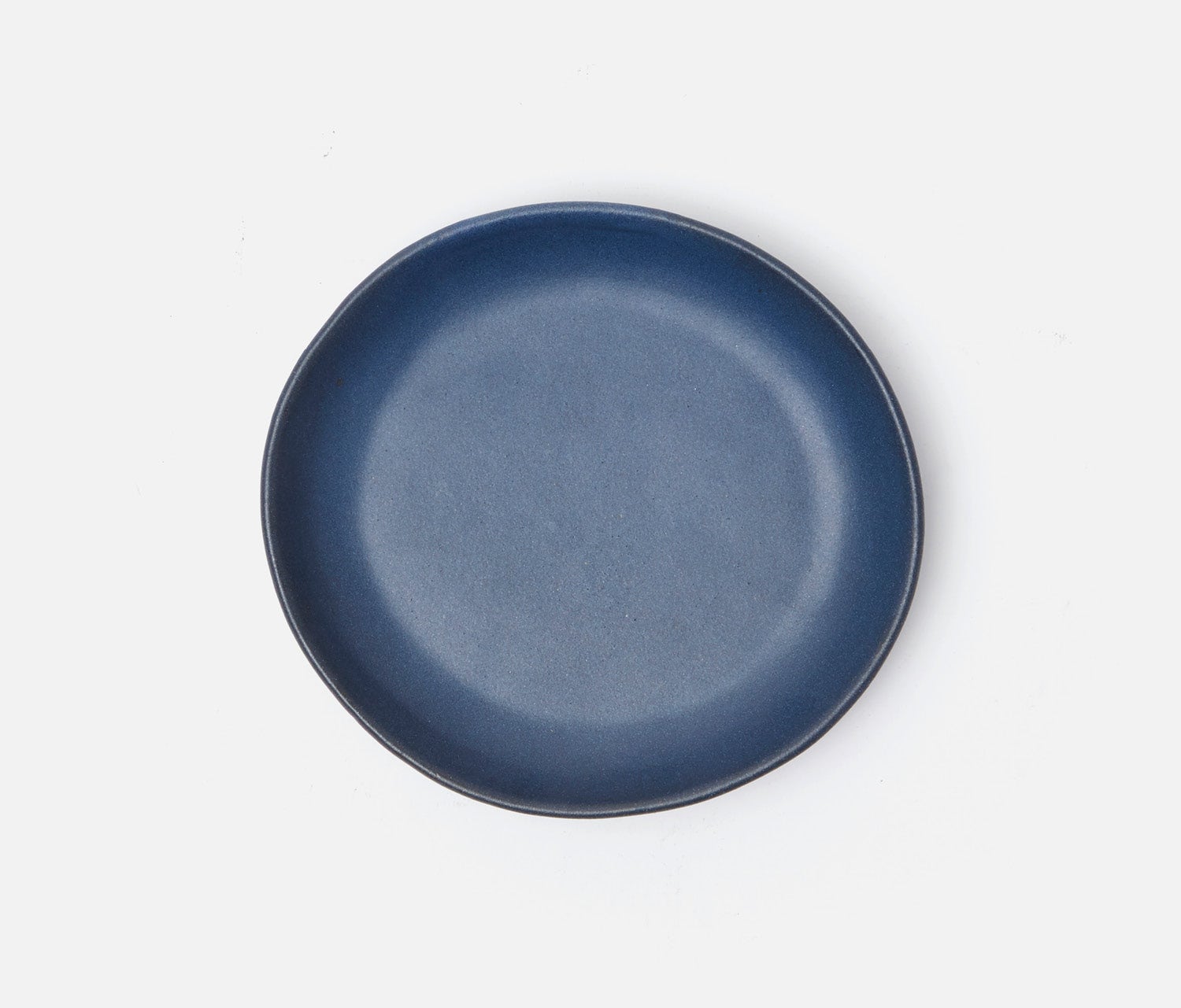 Marcus Matte Navy Bread Plate, Set of 4