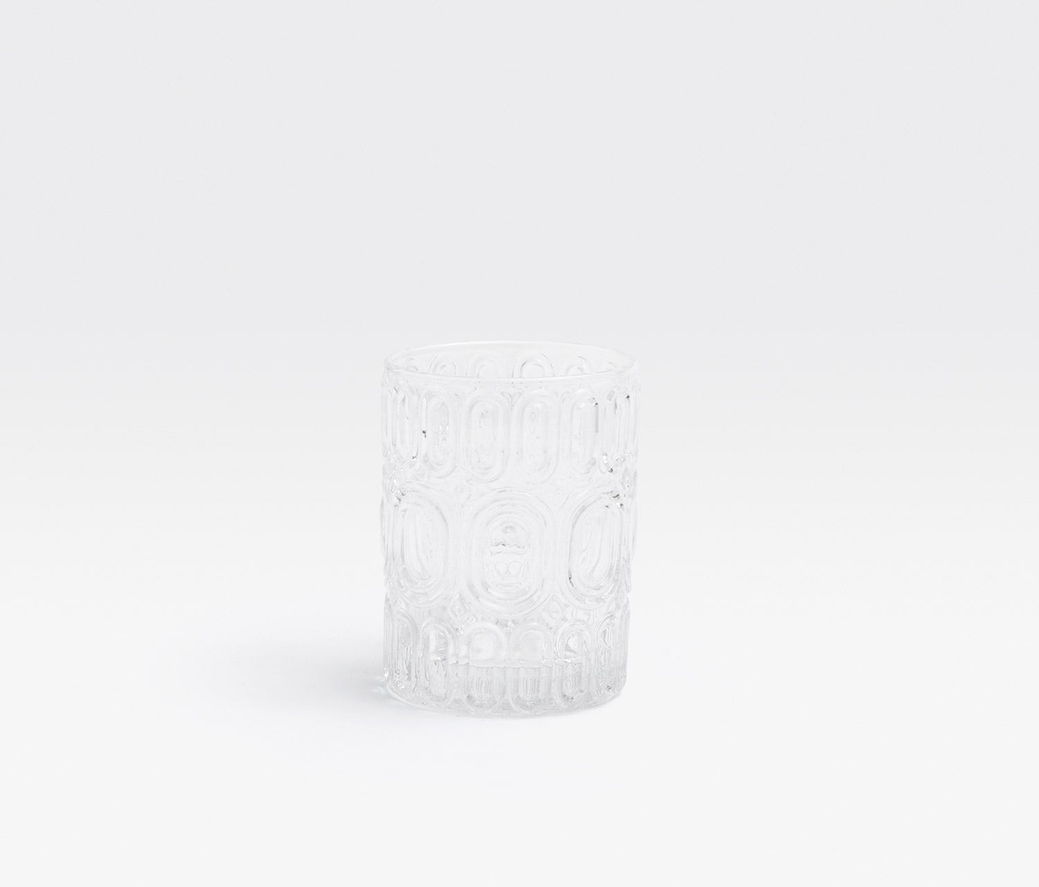 Aaron Hand Blown Tumbler Glass, Clear, Set of 6