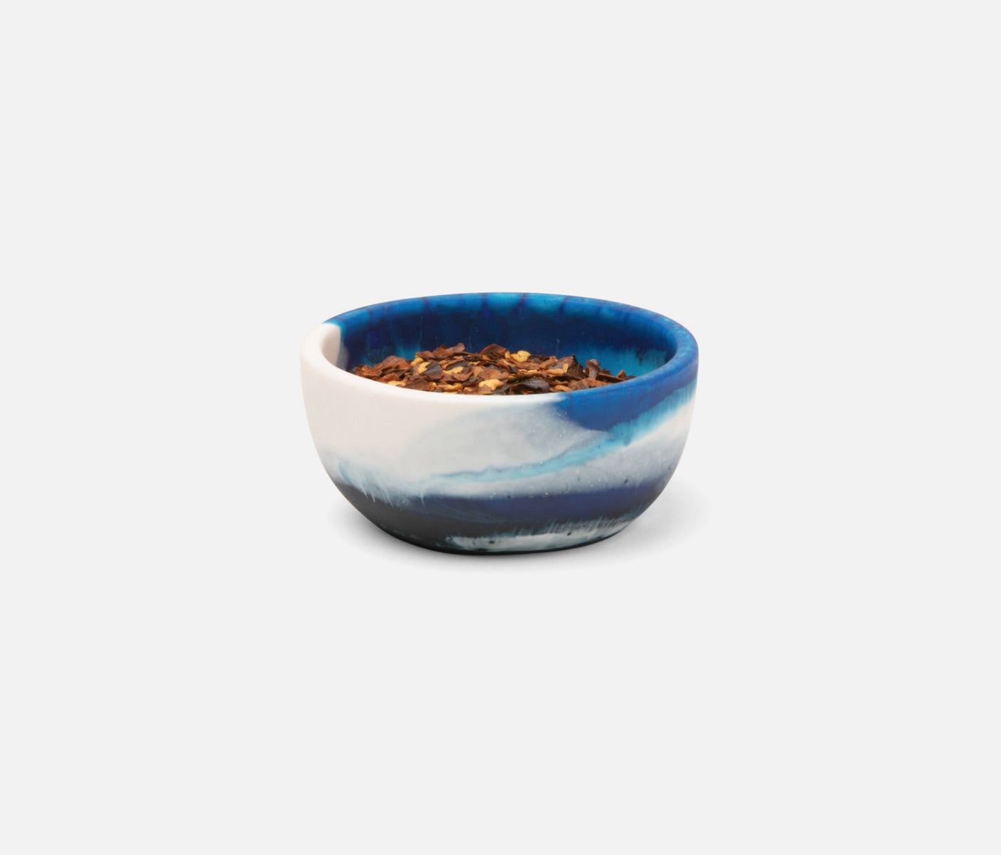 Hugo Blue Swirled Mini Bowl, Set of 2