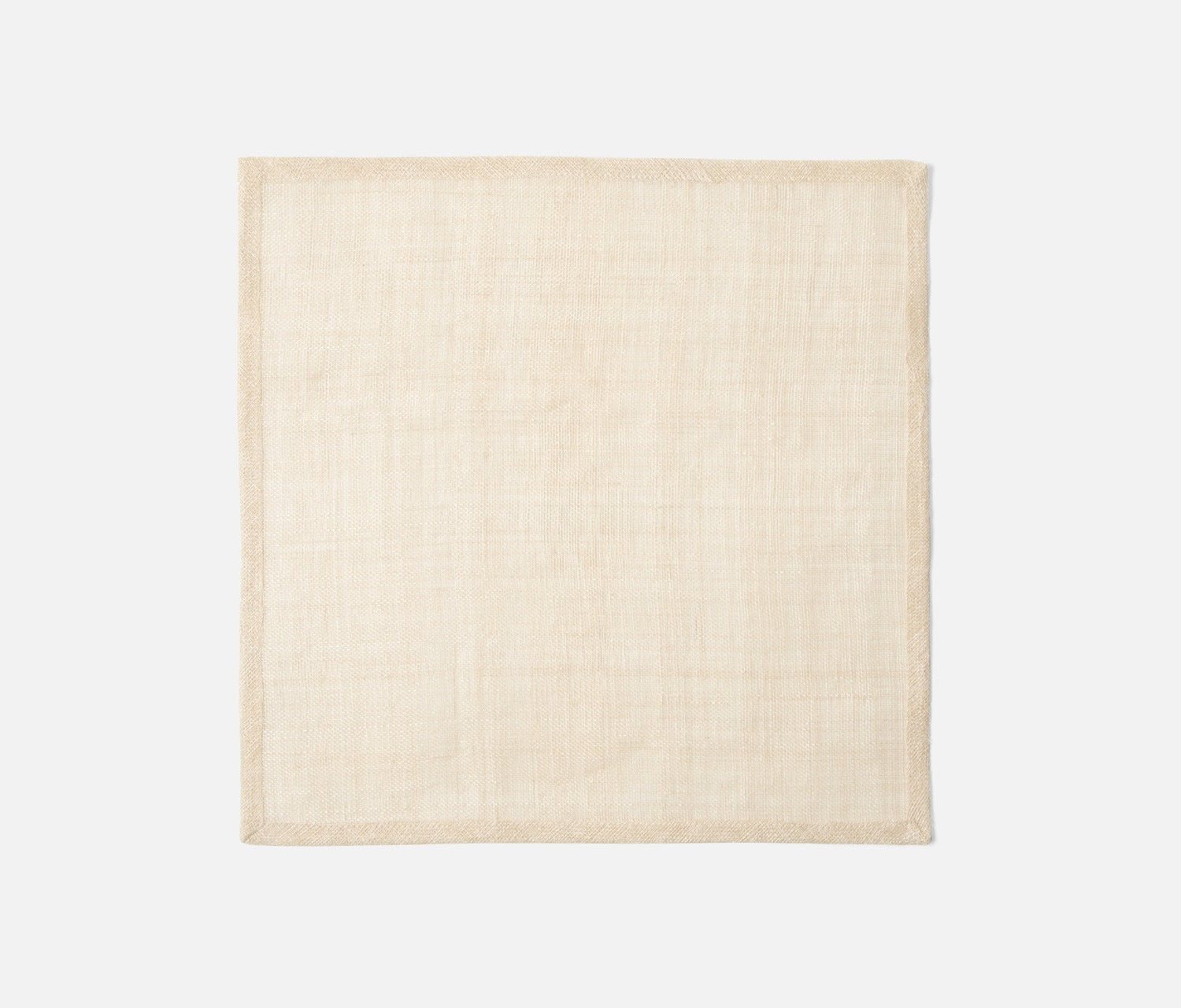 June Flax Square Placemat, Set of 4