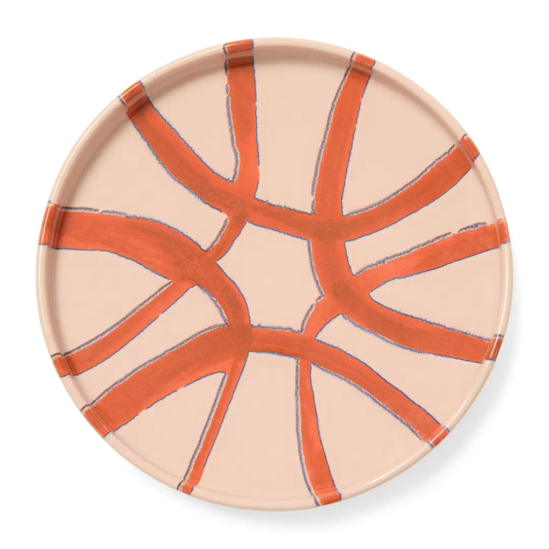 Amalfi Small Plate, Pink