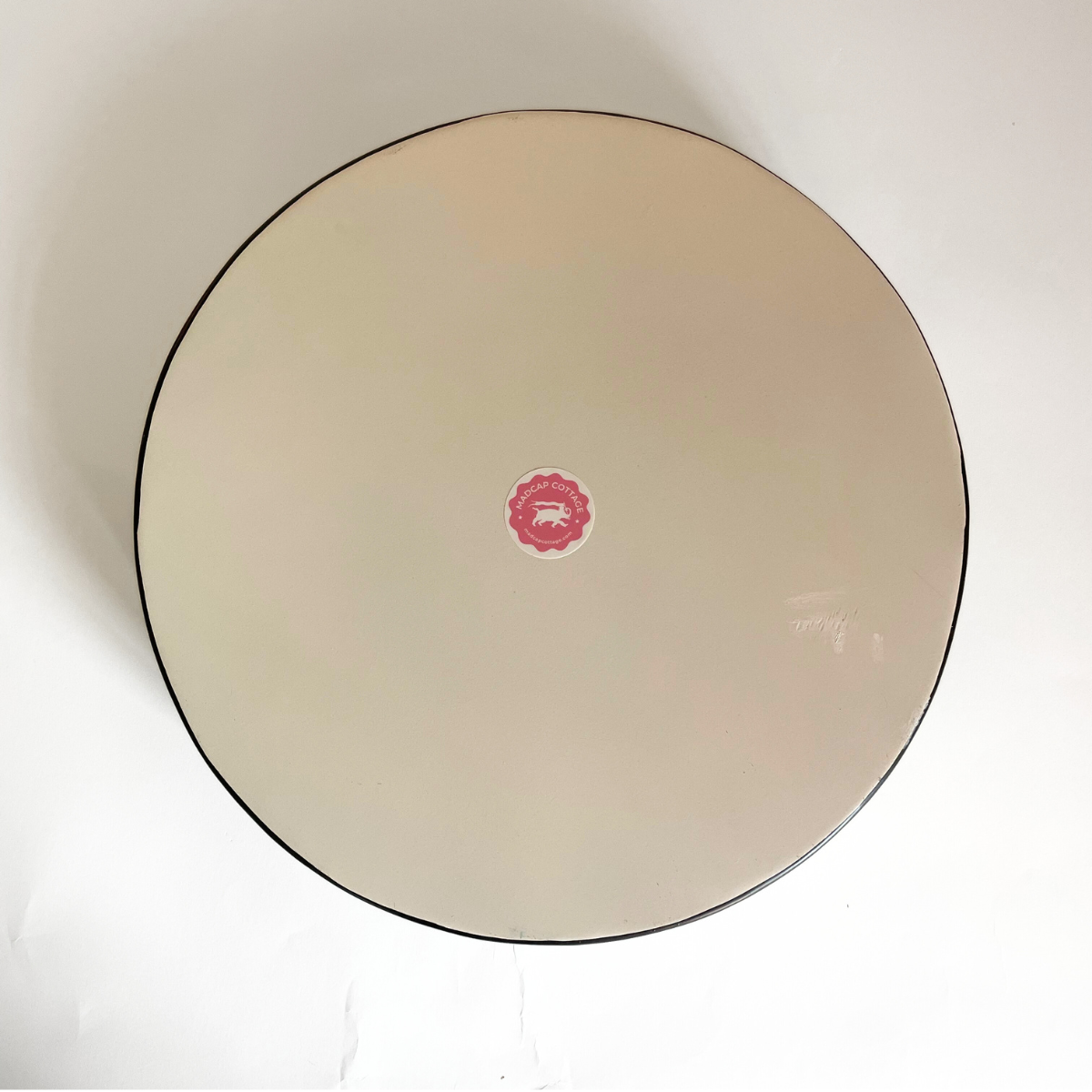 Madcap Cottage Strawberry Hill Hand-Painted Metal Tray