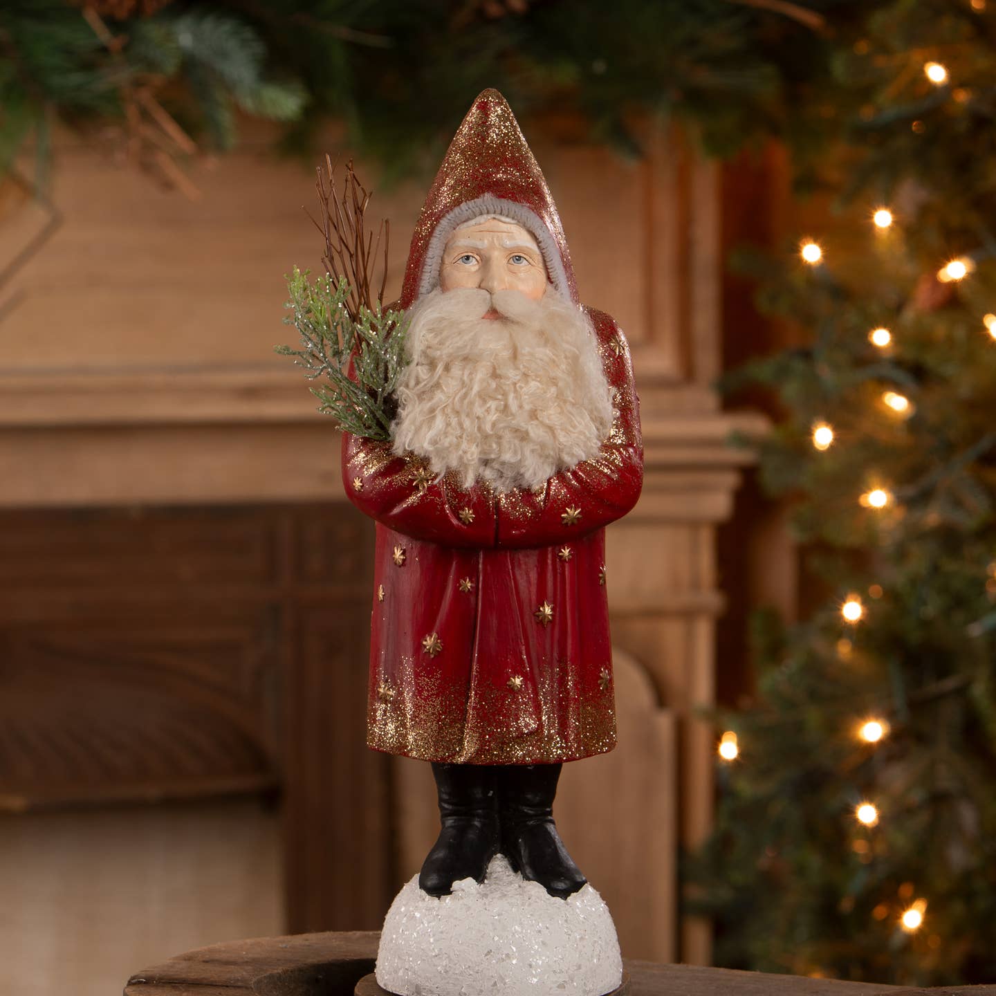 Nostalgic Red Belsnickle Santa