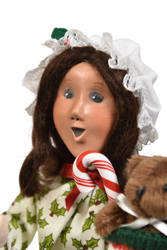 Byers Choice Stocking Family Girl