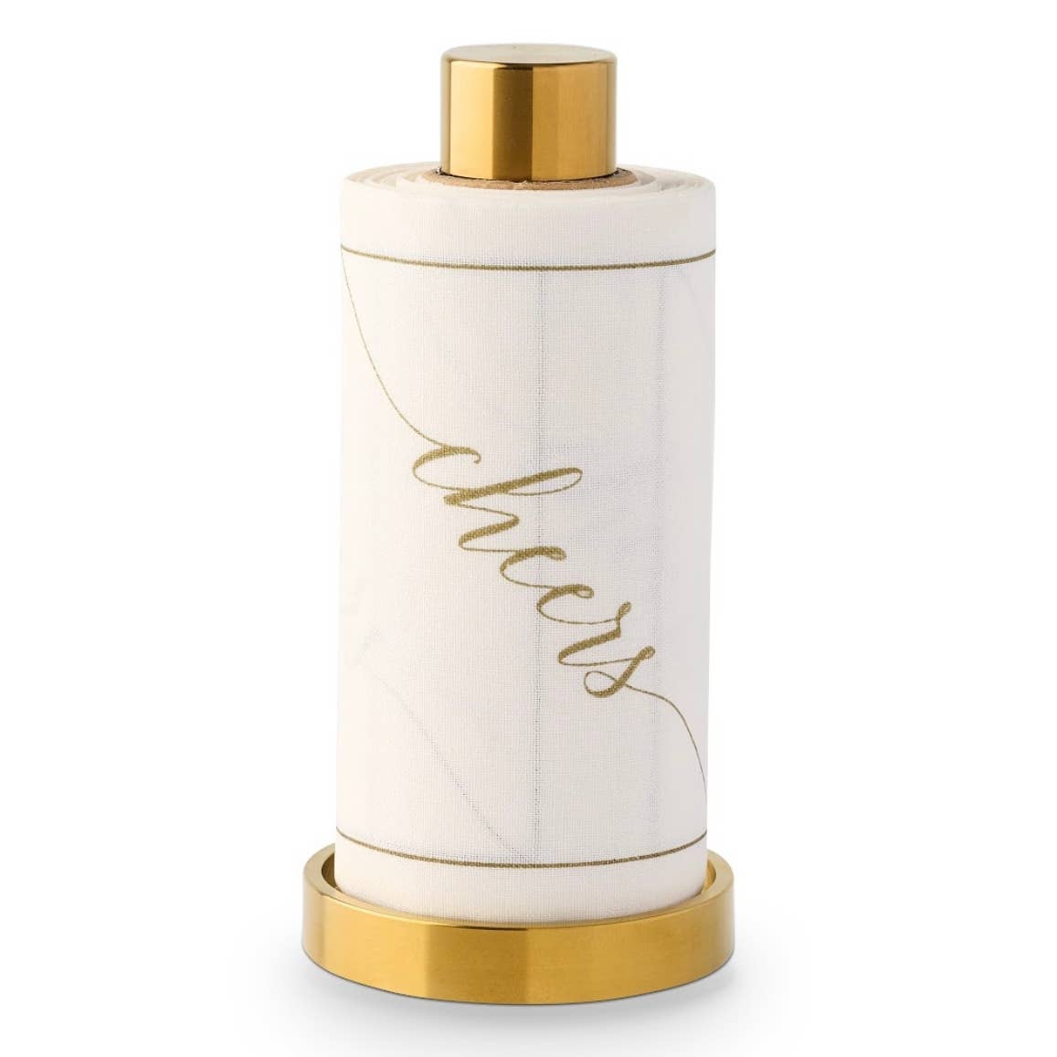 Cocktail Napkin Stand, Gold