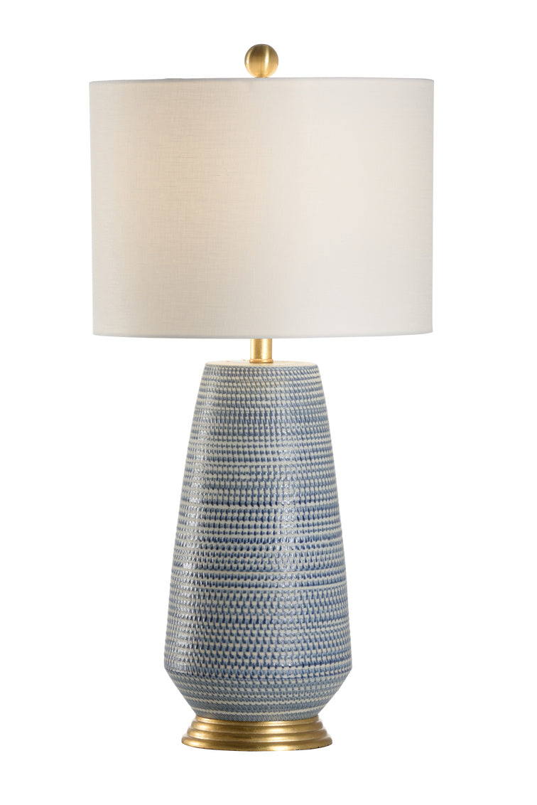 Hive Table Lamp, Blue