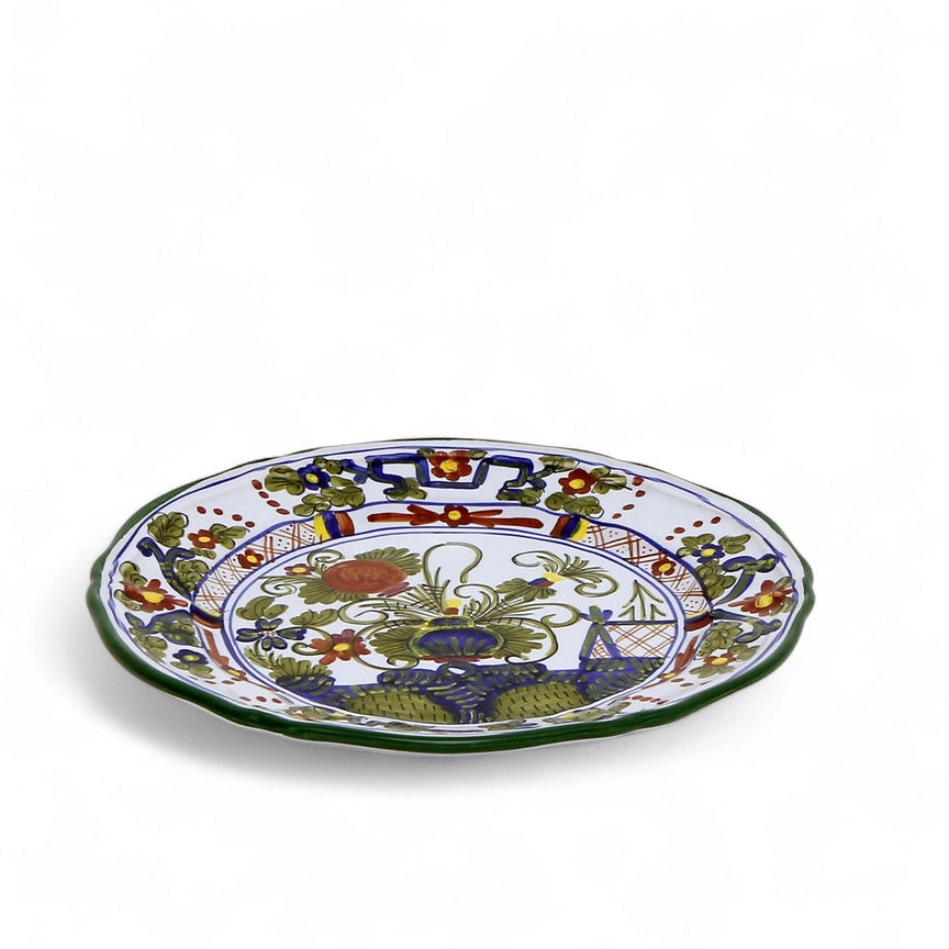 Carnation Scalloped Salad Plate