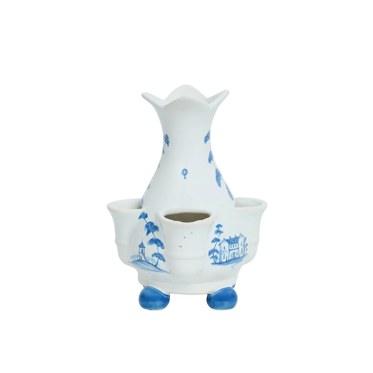 Juliska Country Estate 6" Tulipiere Vase, Delft Blue