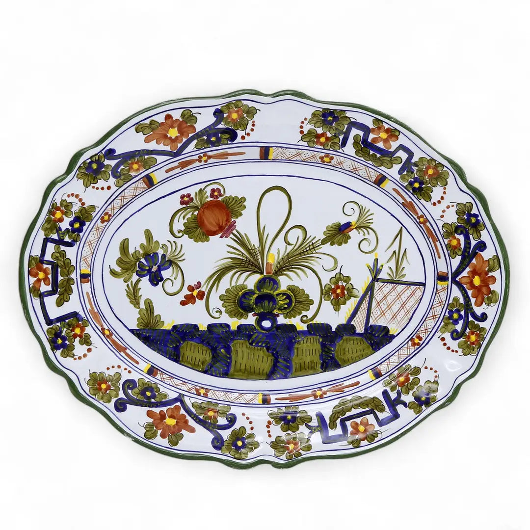 Carnation Large Oval Platter