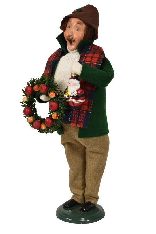 Byers Choice Ornament Family Man