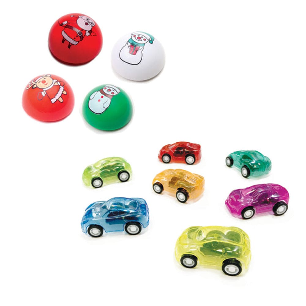 Caspari Santa Hat Celebration Christmas Crackers, Box of 8