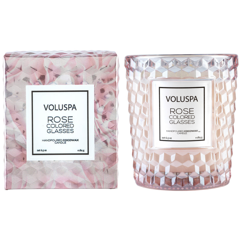 Voluspa Rose Colored Glasses Classic Candle