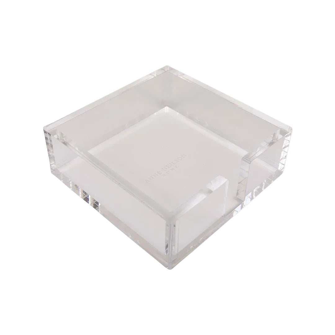 Acrylic Cocktail Napkin Tray, Clear