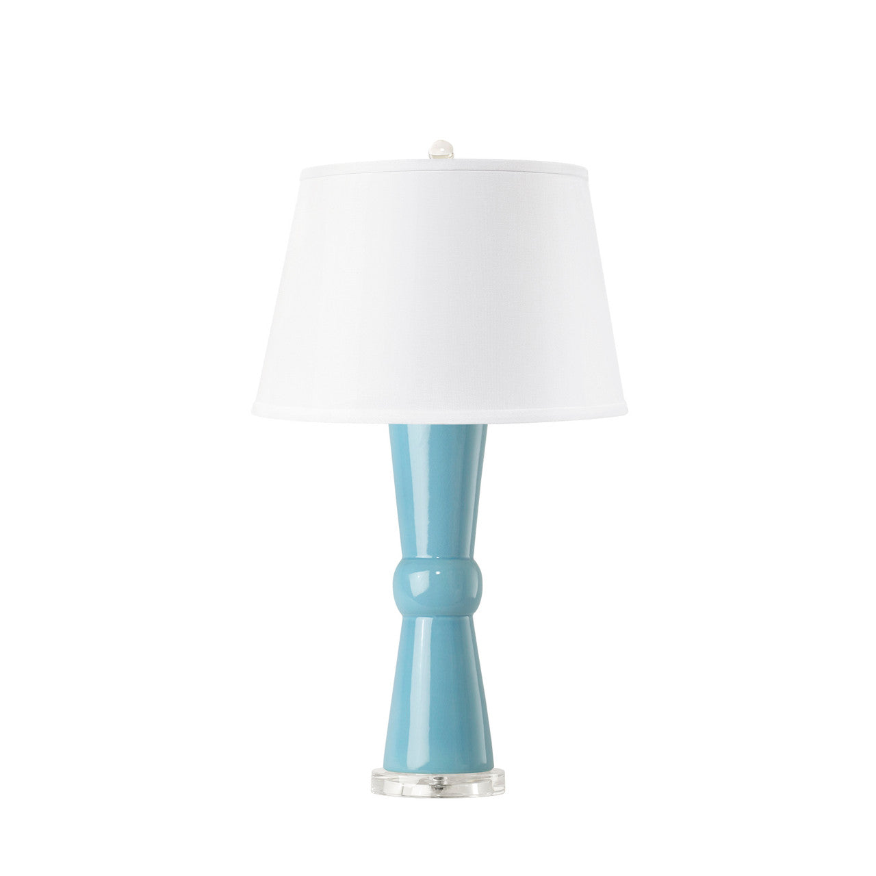 Clarissa Table Lamp, Light Turquoise
