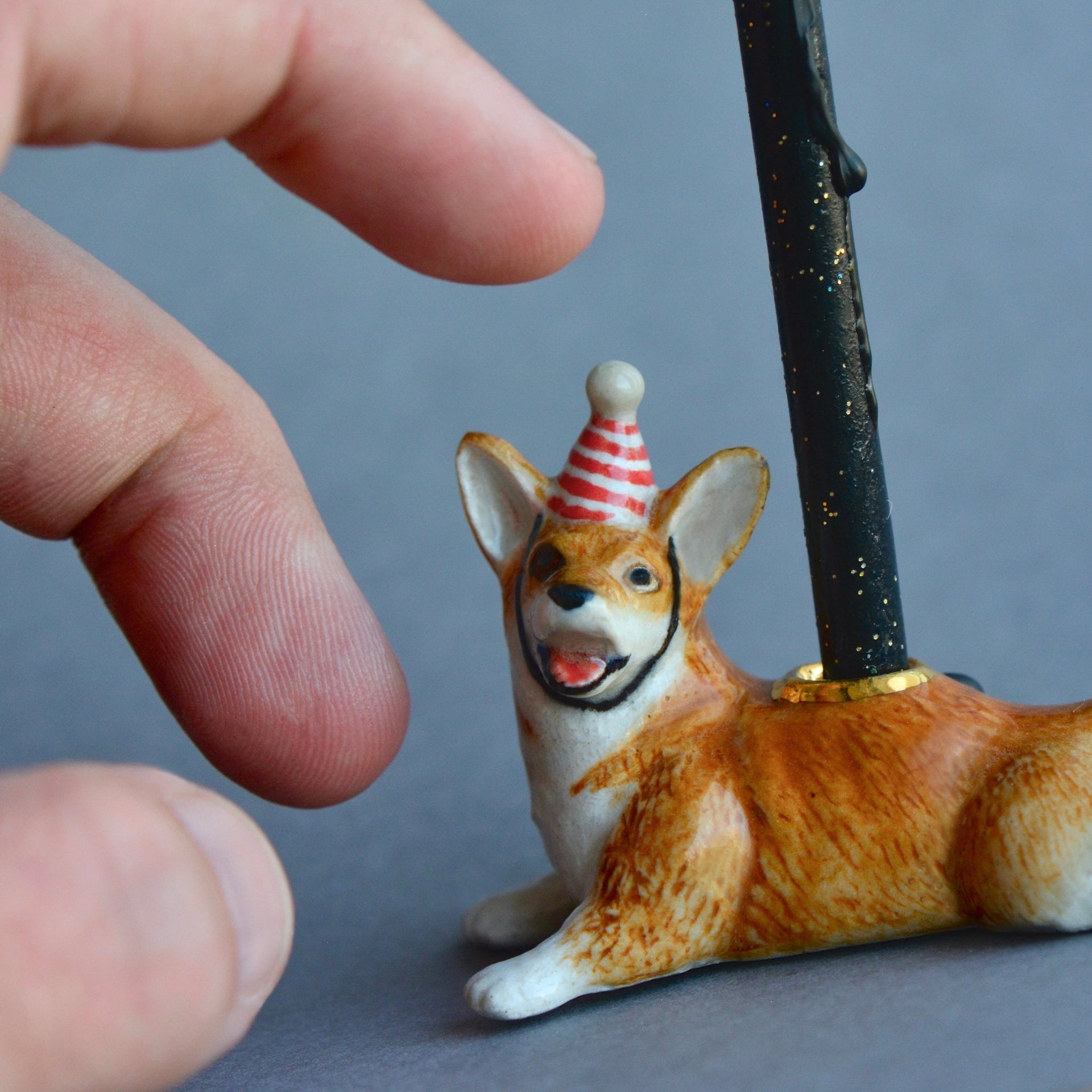 Corgi Cake Topper