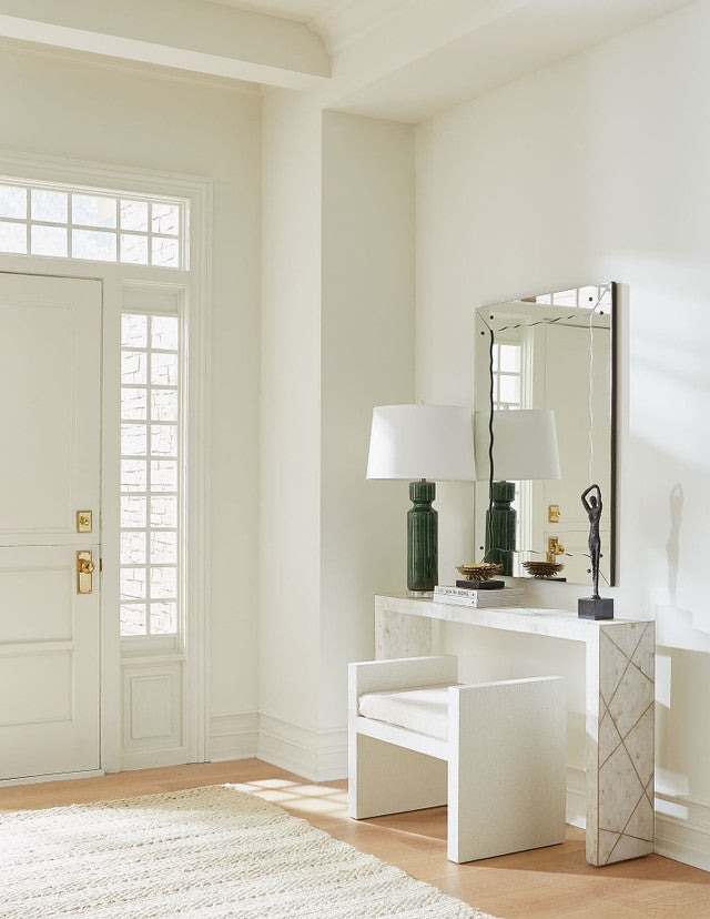 Corinth Table Lamp, Emerald Green