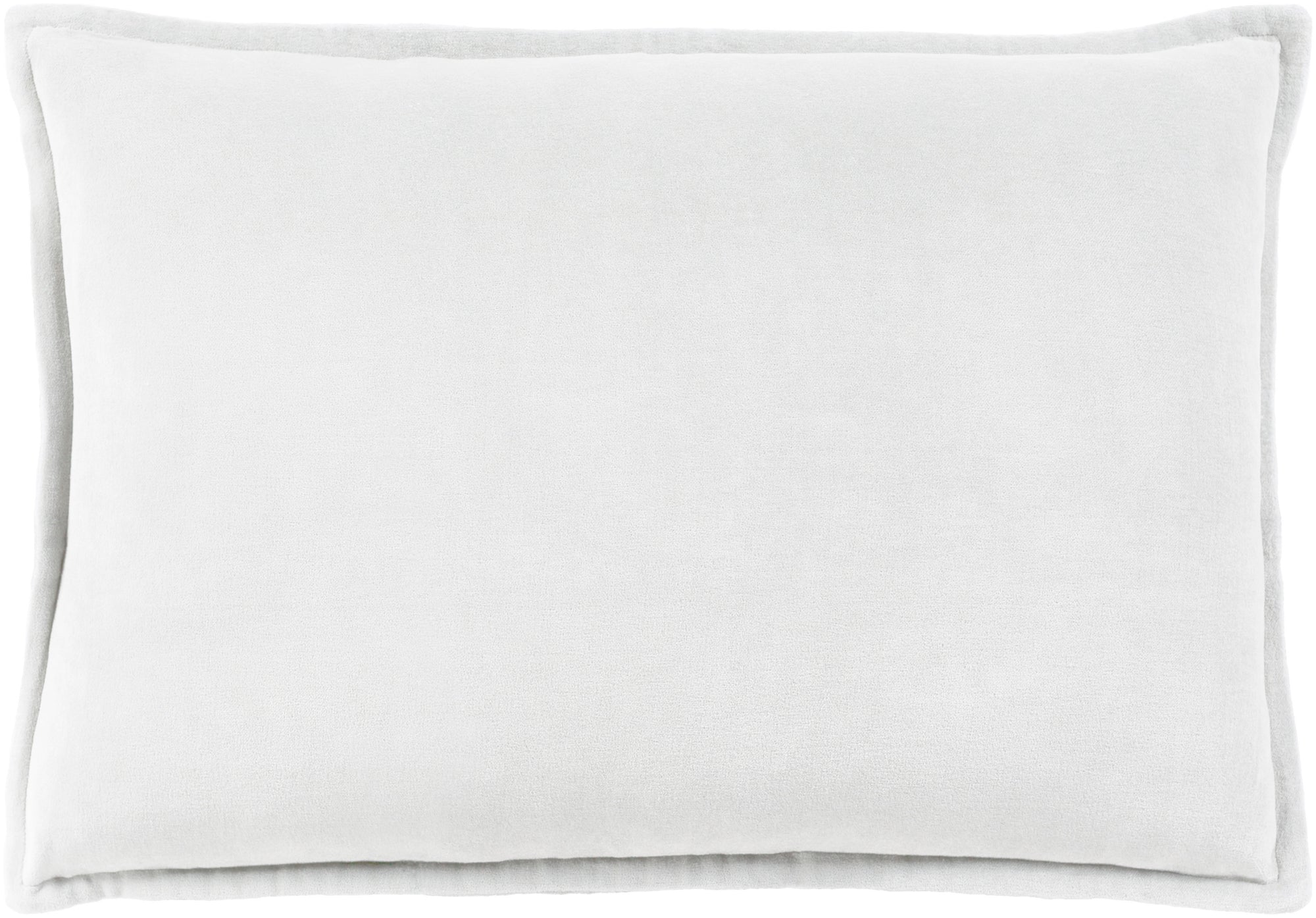 Classic Fog Cotton Velvet Pillow, Multiple Sizes