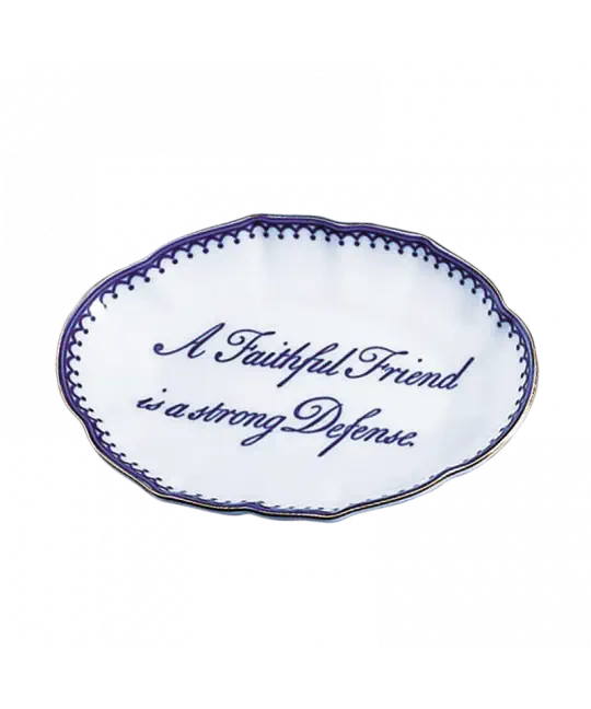 Mottahedeh Faithful Friend Ring Dish