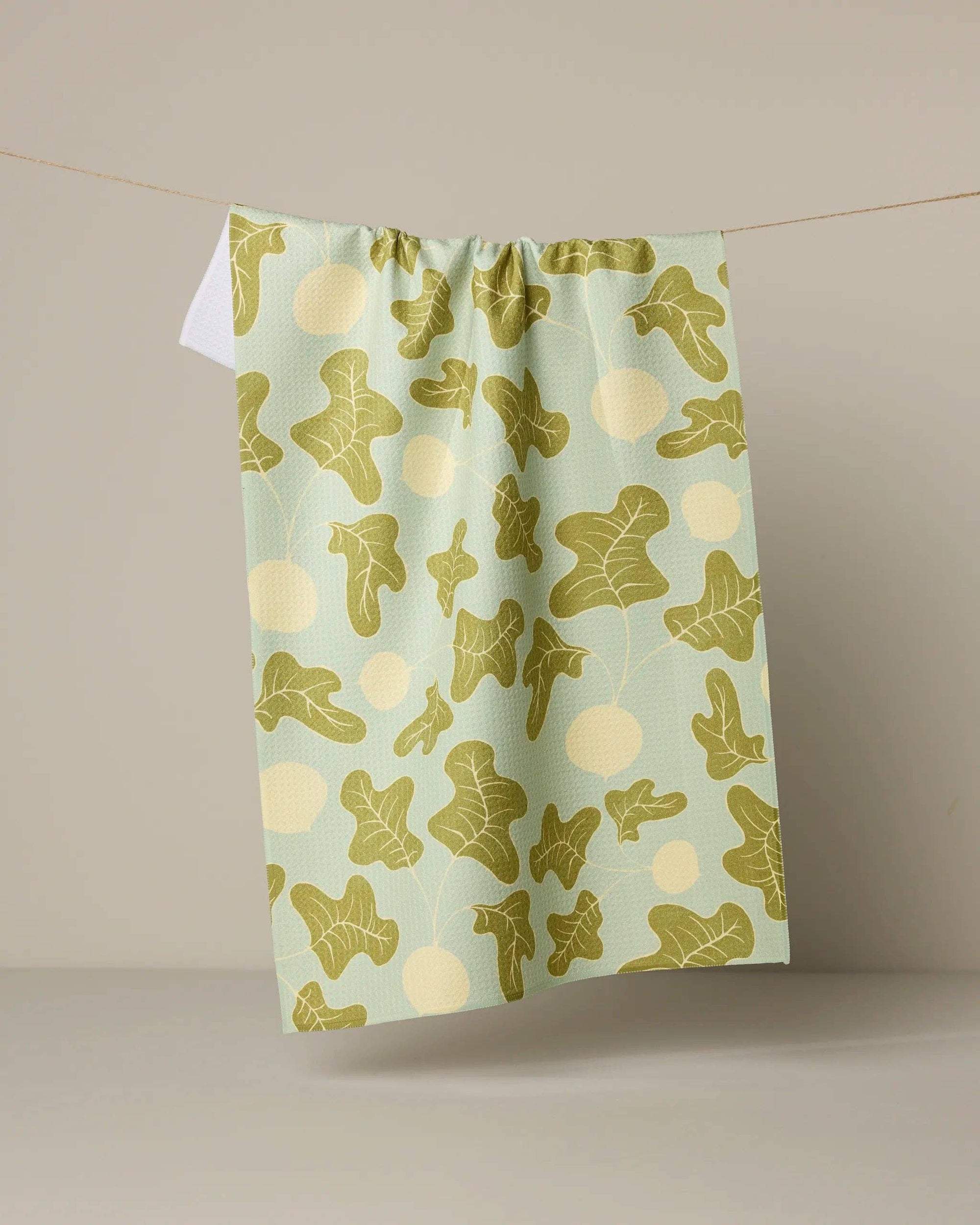 Radish Pop Tea Towel
