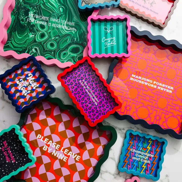 Not My Circus Lacquer Tray