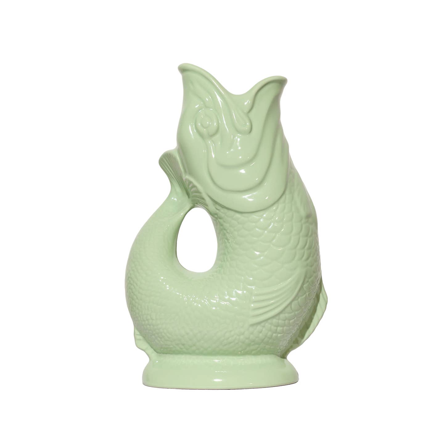 Pistachio Gluggle Jug, Extra Large