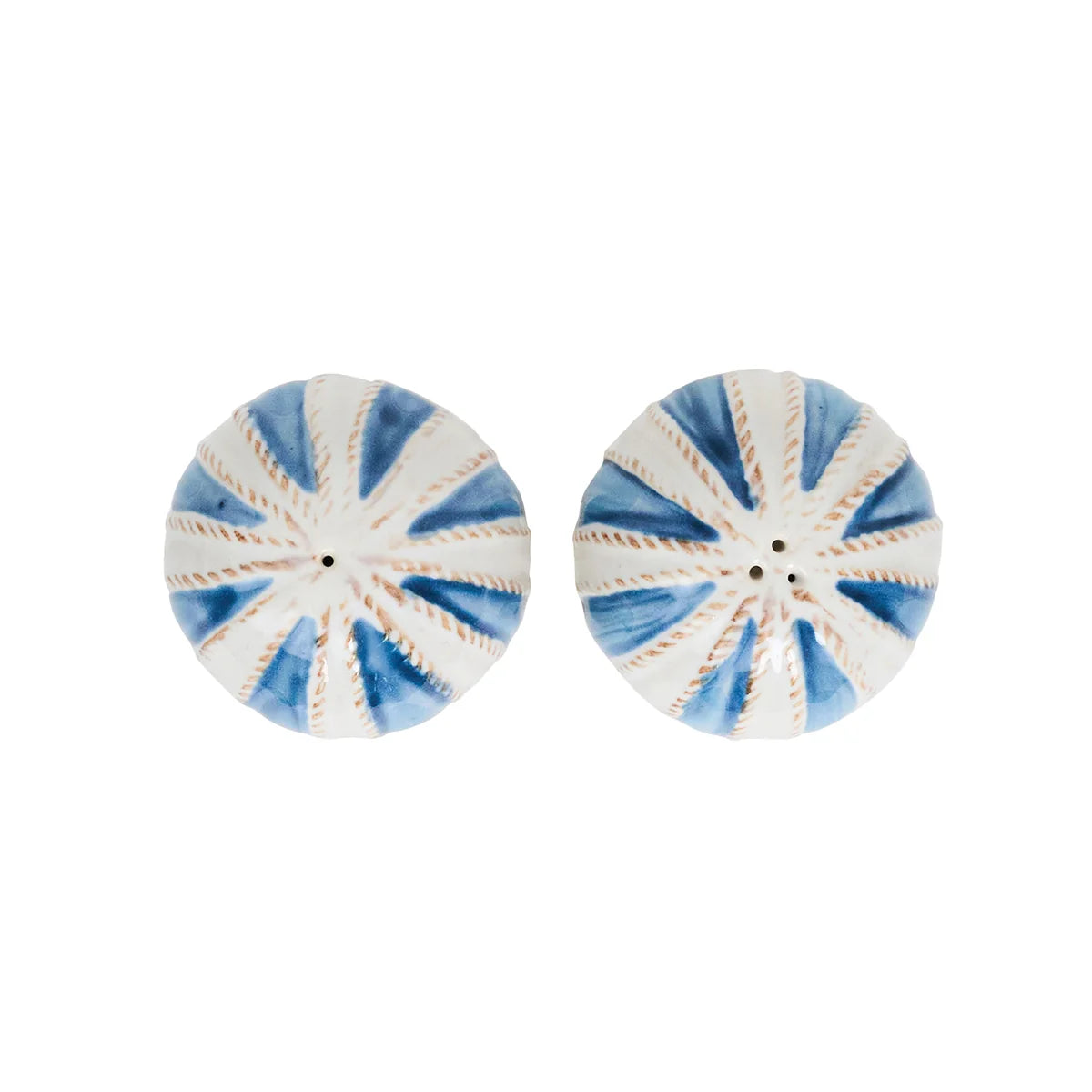 Juliska L'Amour Toujours Hot Air Balloon Salt and Pepper Shakers, Set of 2, Chambray