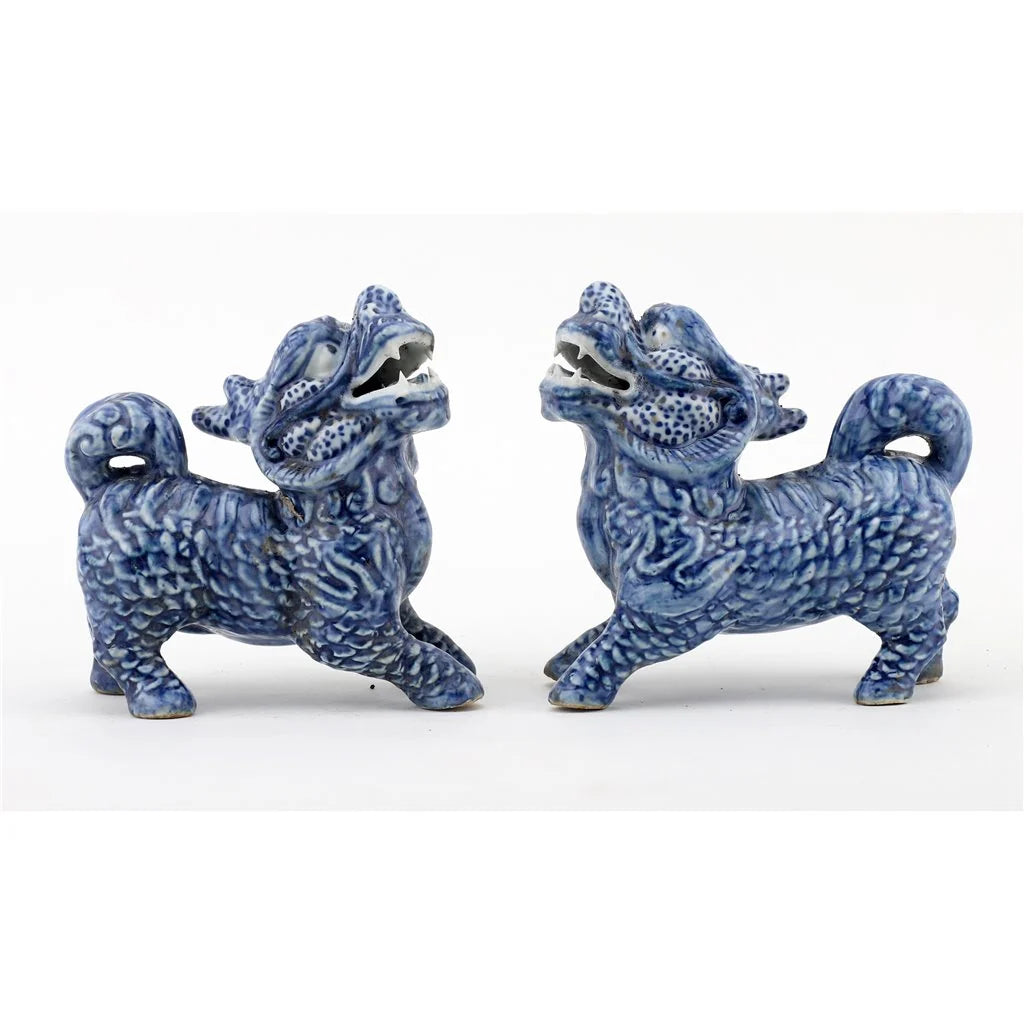 Kirin Foo Dogs Pair, Small
