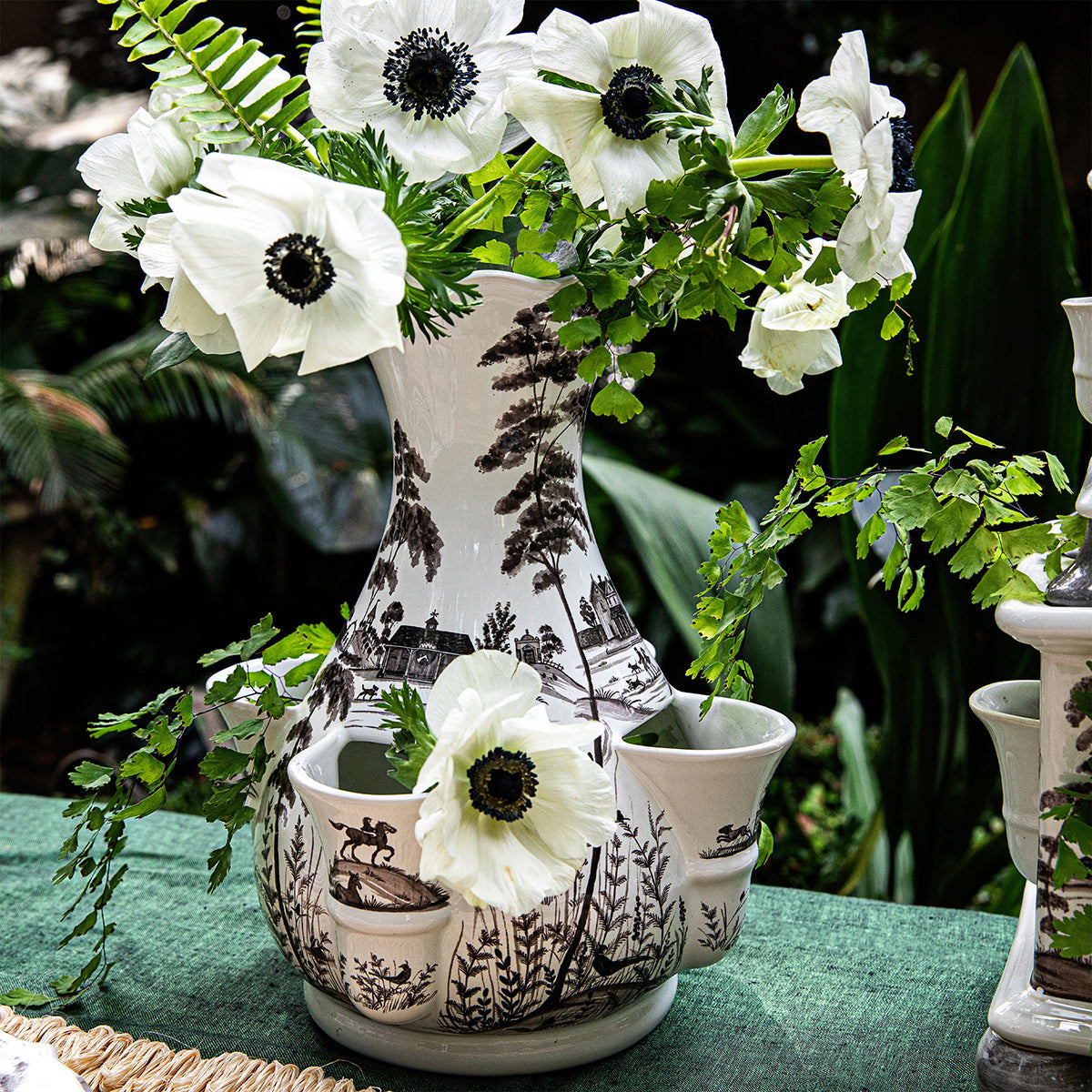 Juliska Country Estate 11.5" Tulipiere Vase, Flint