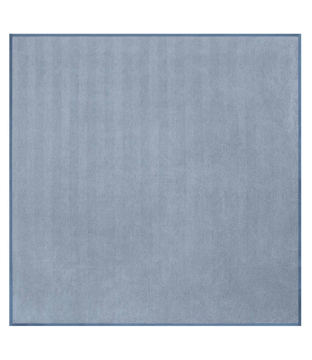 Harborview Herringbone Cornflower Blanket, Original
