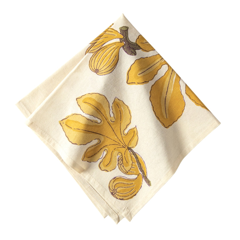 Fig Citrine Napkins, Set of 4