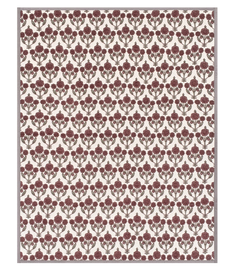 Ruthie Blockprint Blanket