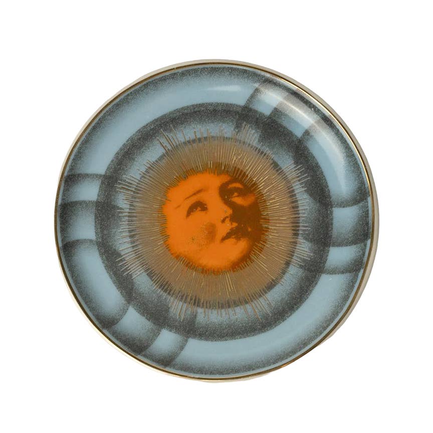 Cosmic Rising Round Ceramic Dish