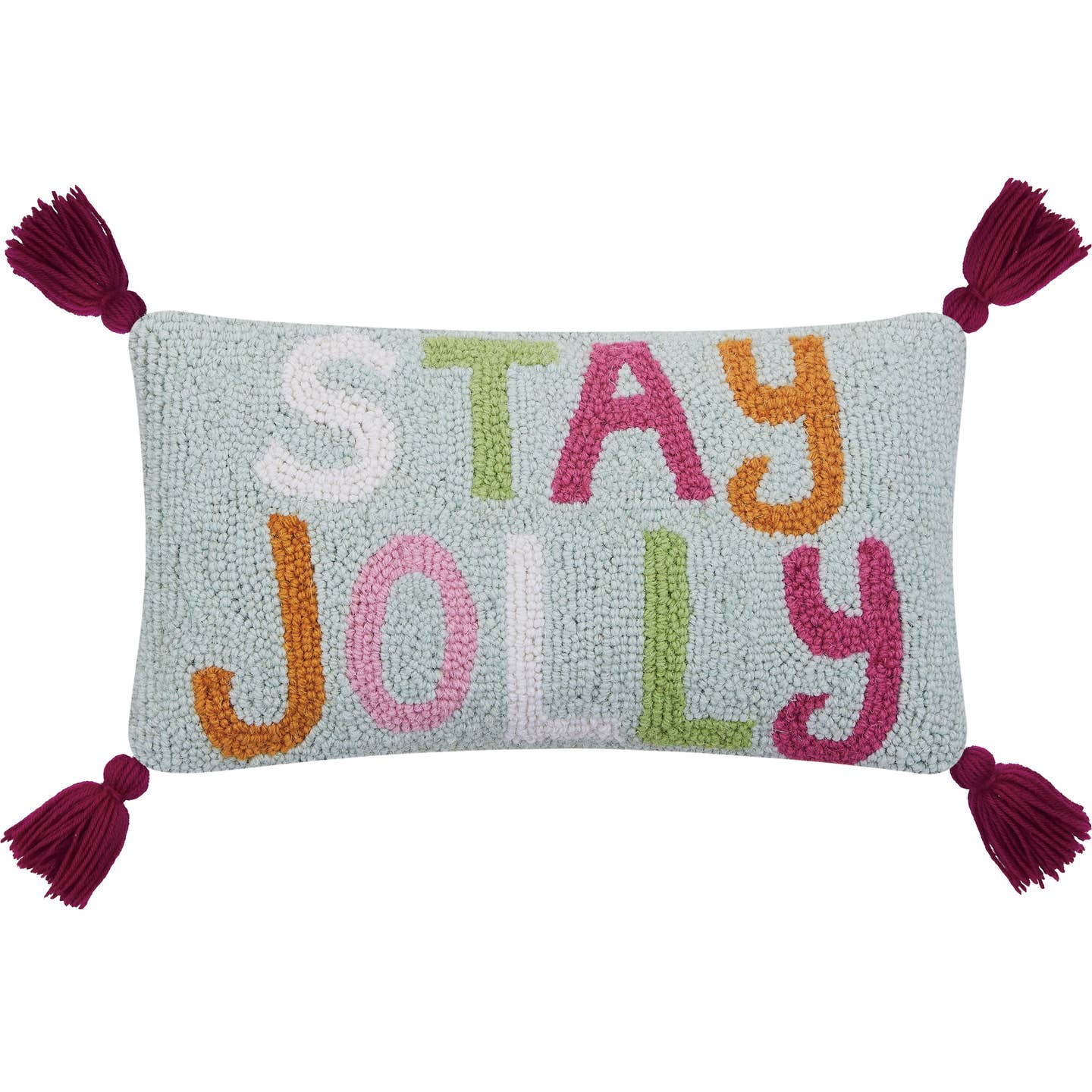 Stay Jolly Hook Pillow