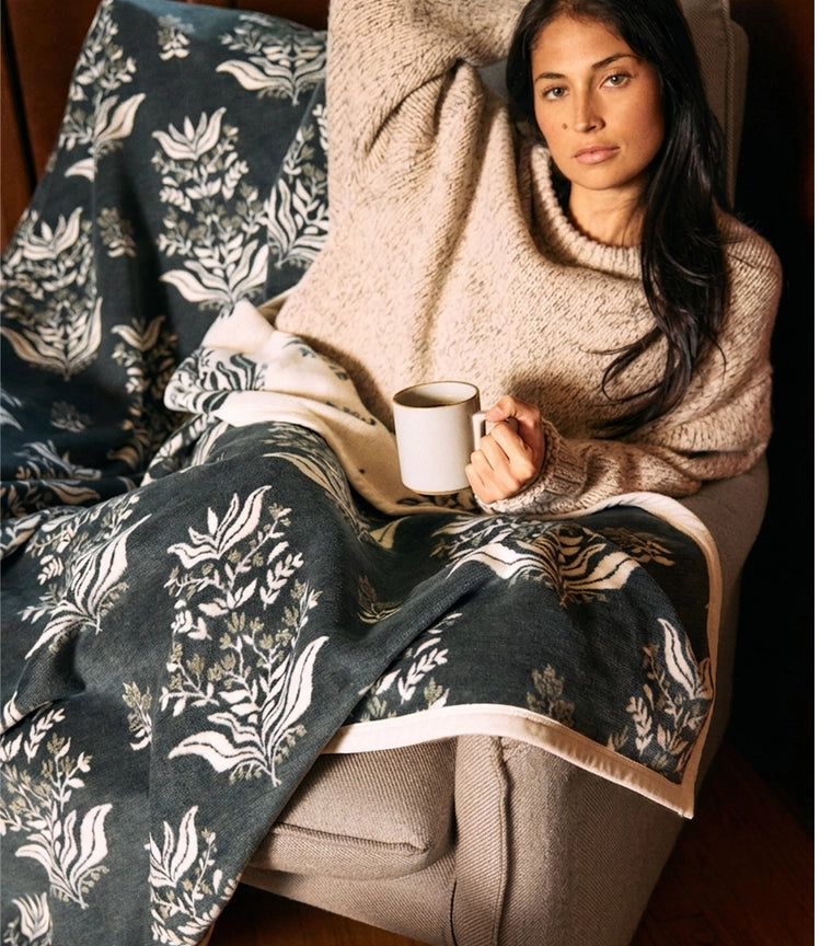 Florence Blockprint Blanket