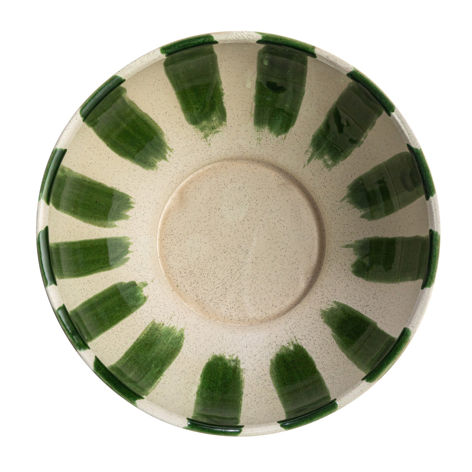 Pinstripes Footed Bowl
