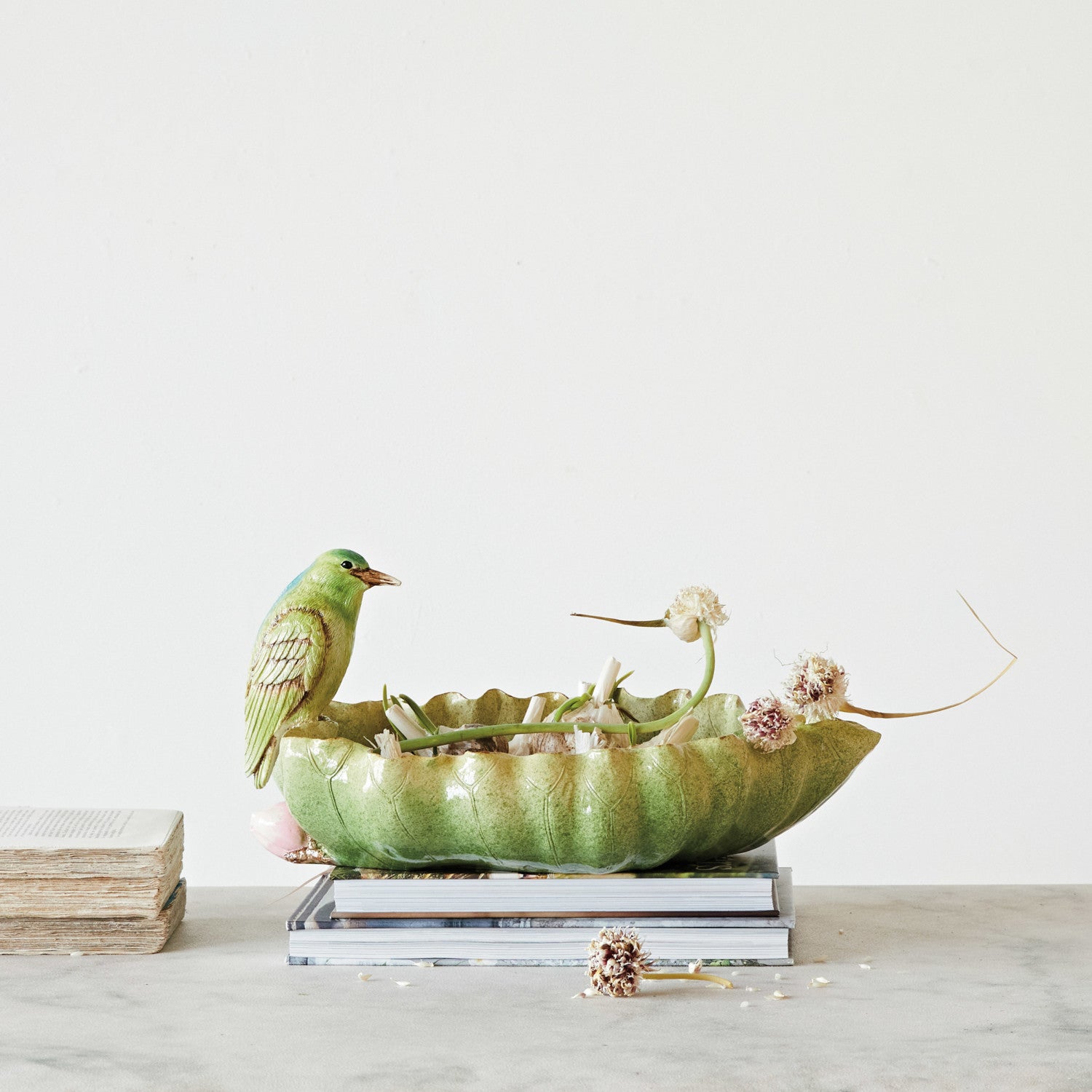 Farran Resin Leaf Bowl