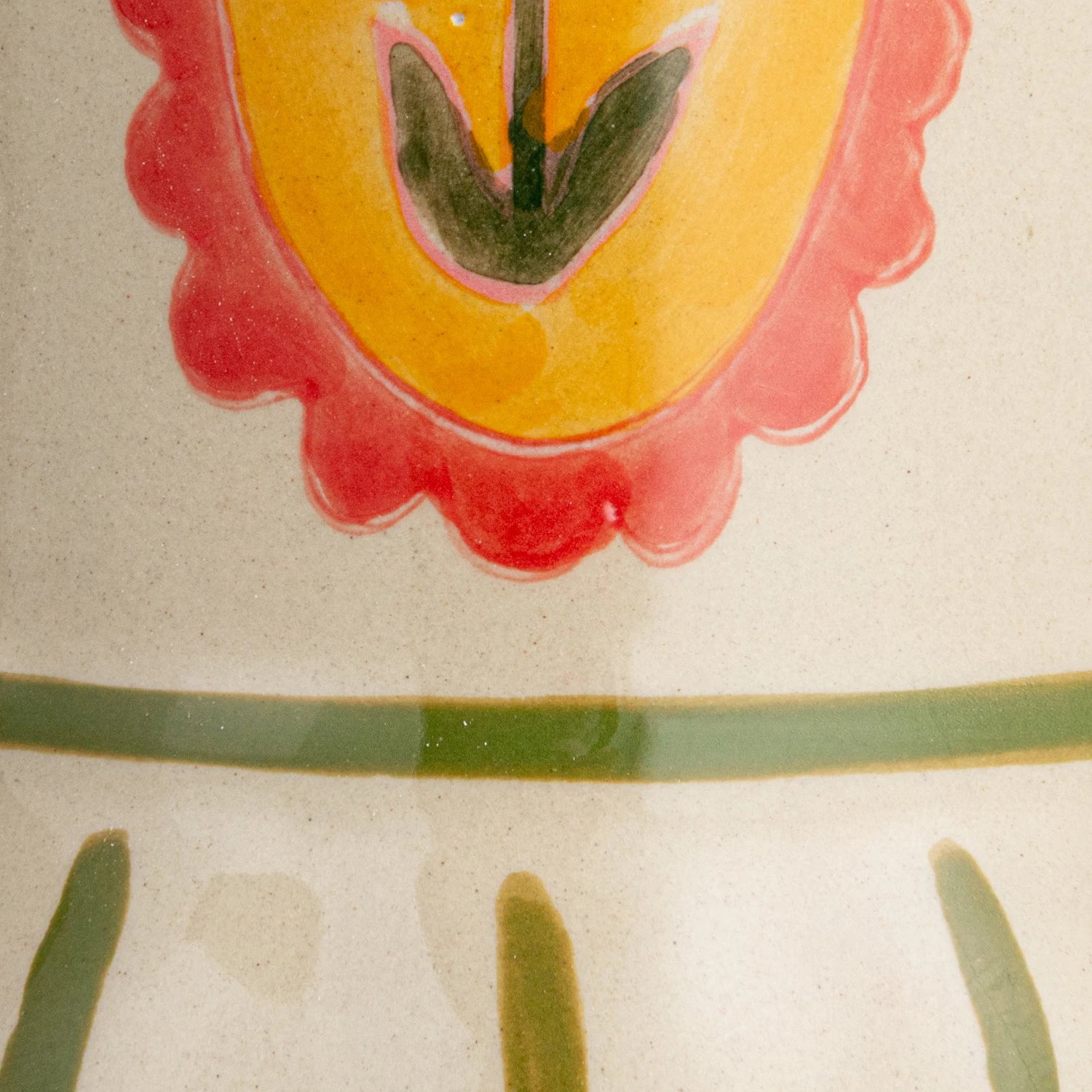 Sylvo Striped Amphora Vase