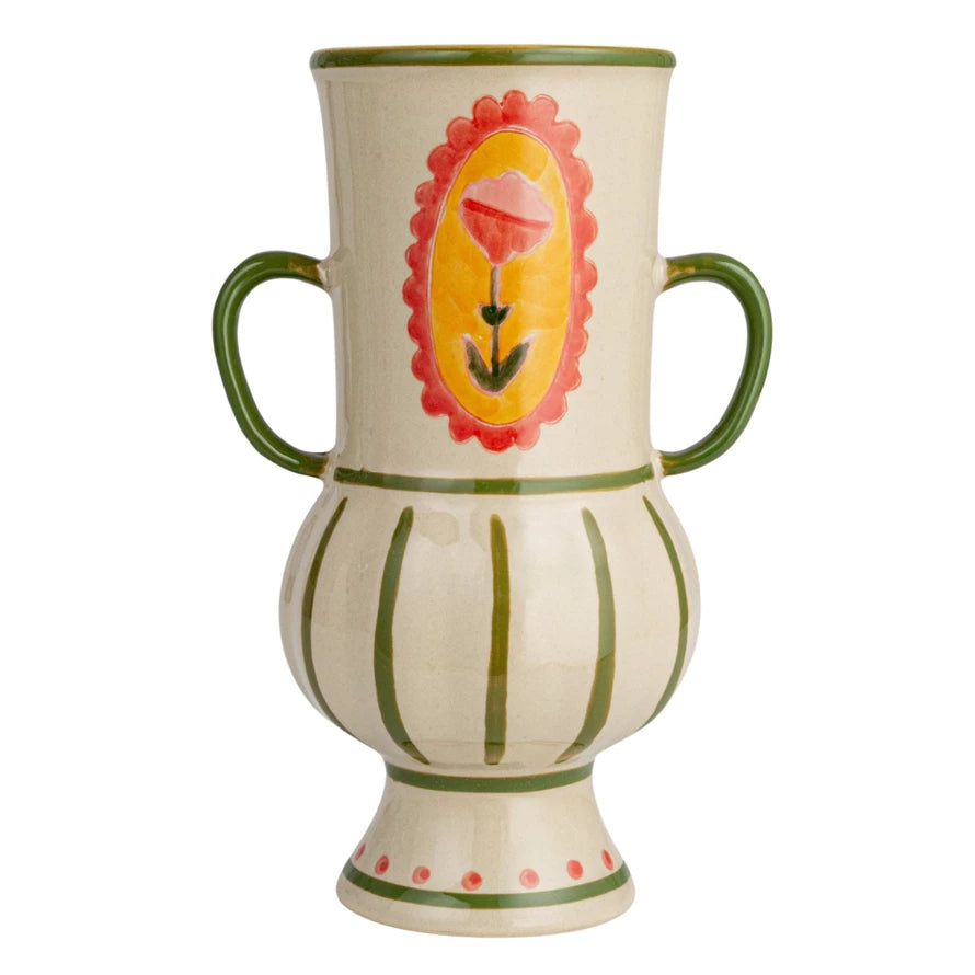 Sylvo Striped Amphora Vase