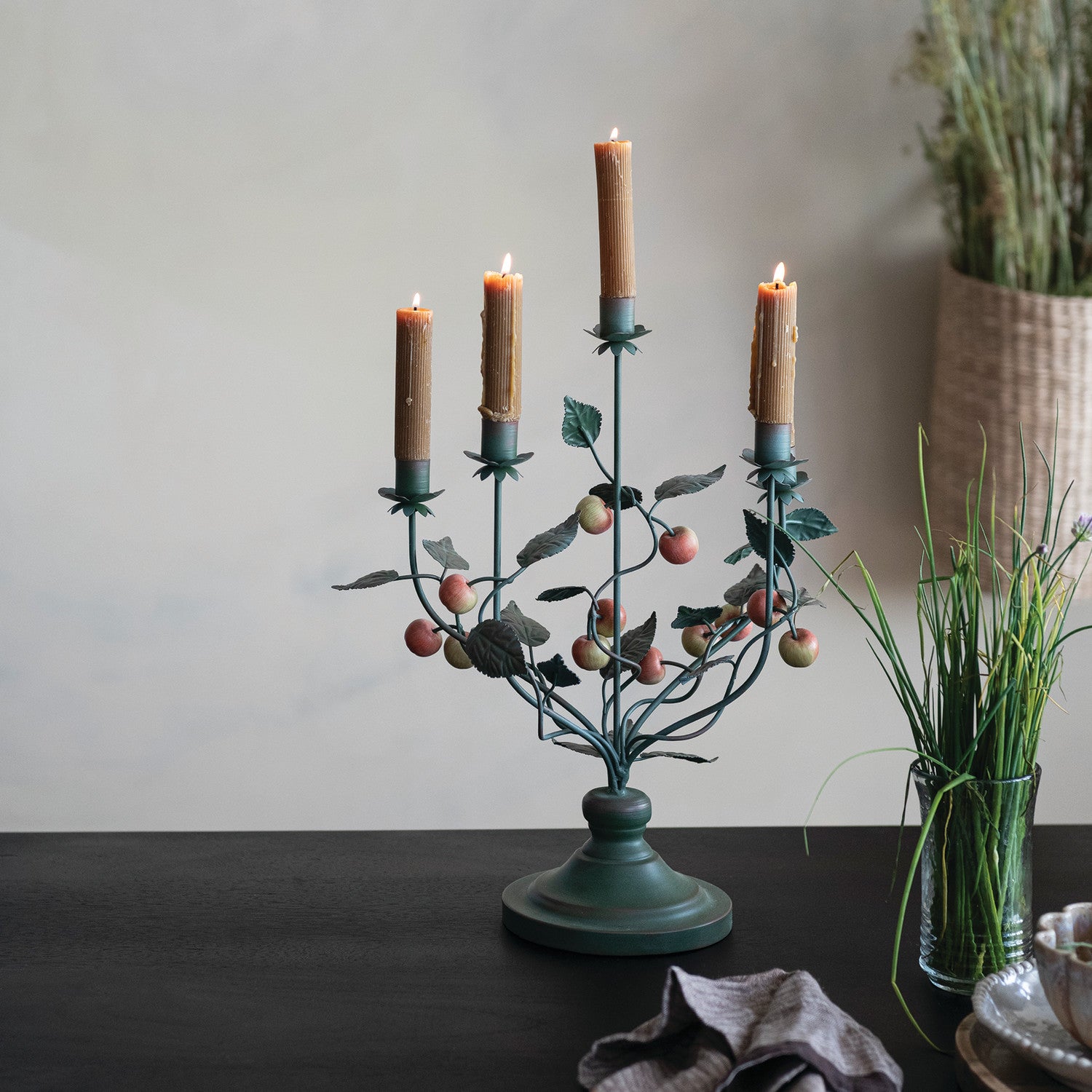 Fruitopia Tole Candelabra